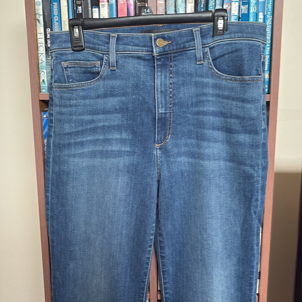 Joe’s “The Molly” High Rise Flare Flawless Jeans Sz 32 - Picture 3 of 13